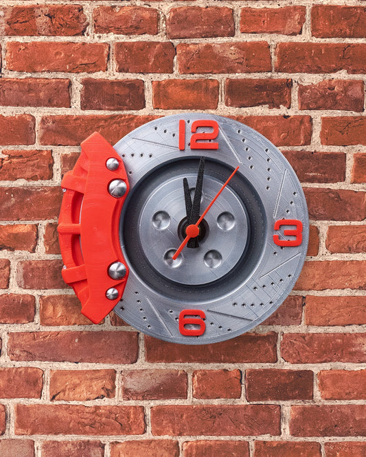 Brake Time! Wall Clock