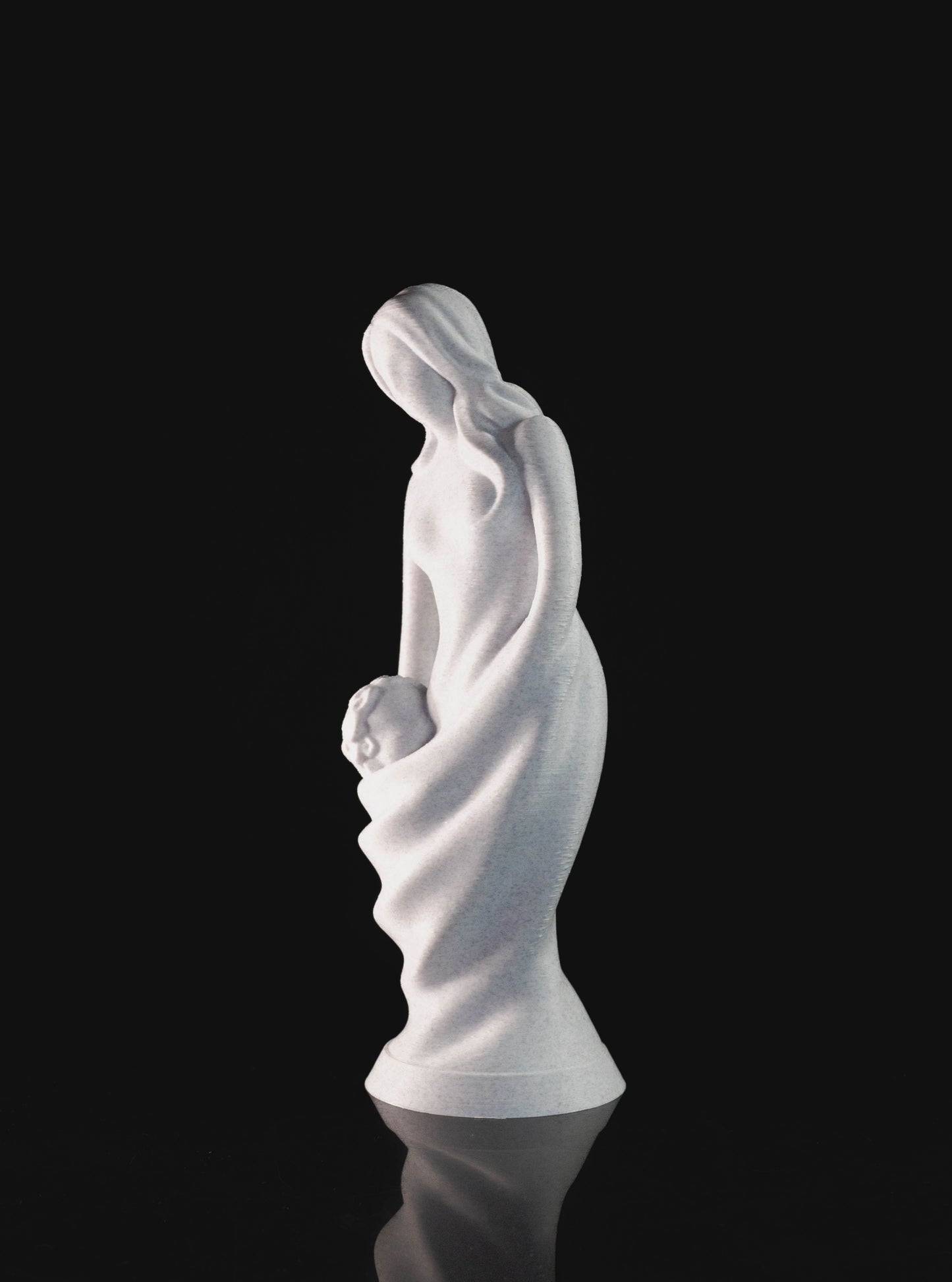 Mother and Child Statue