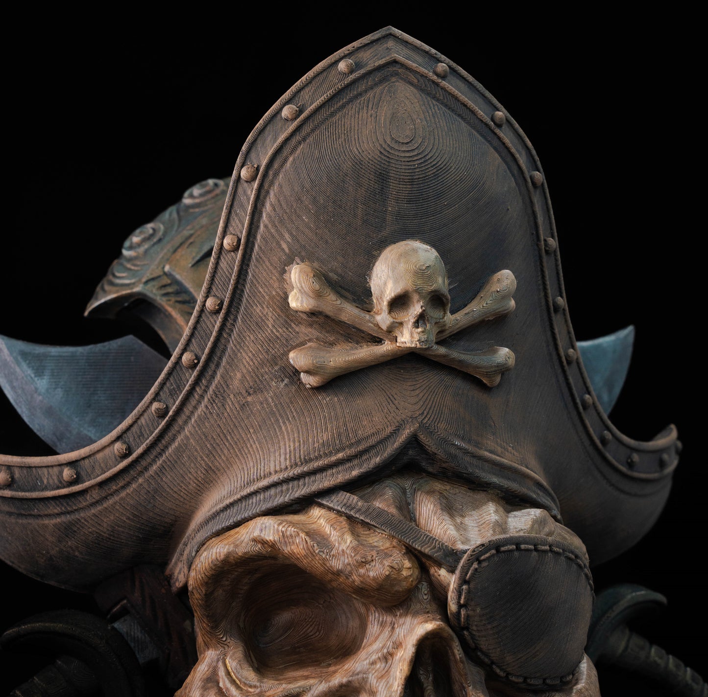 Pirate Skull Sigil Door Knocker