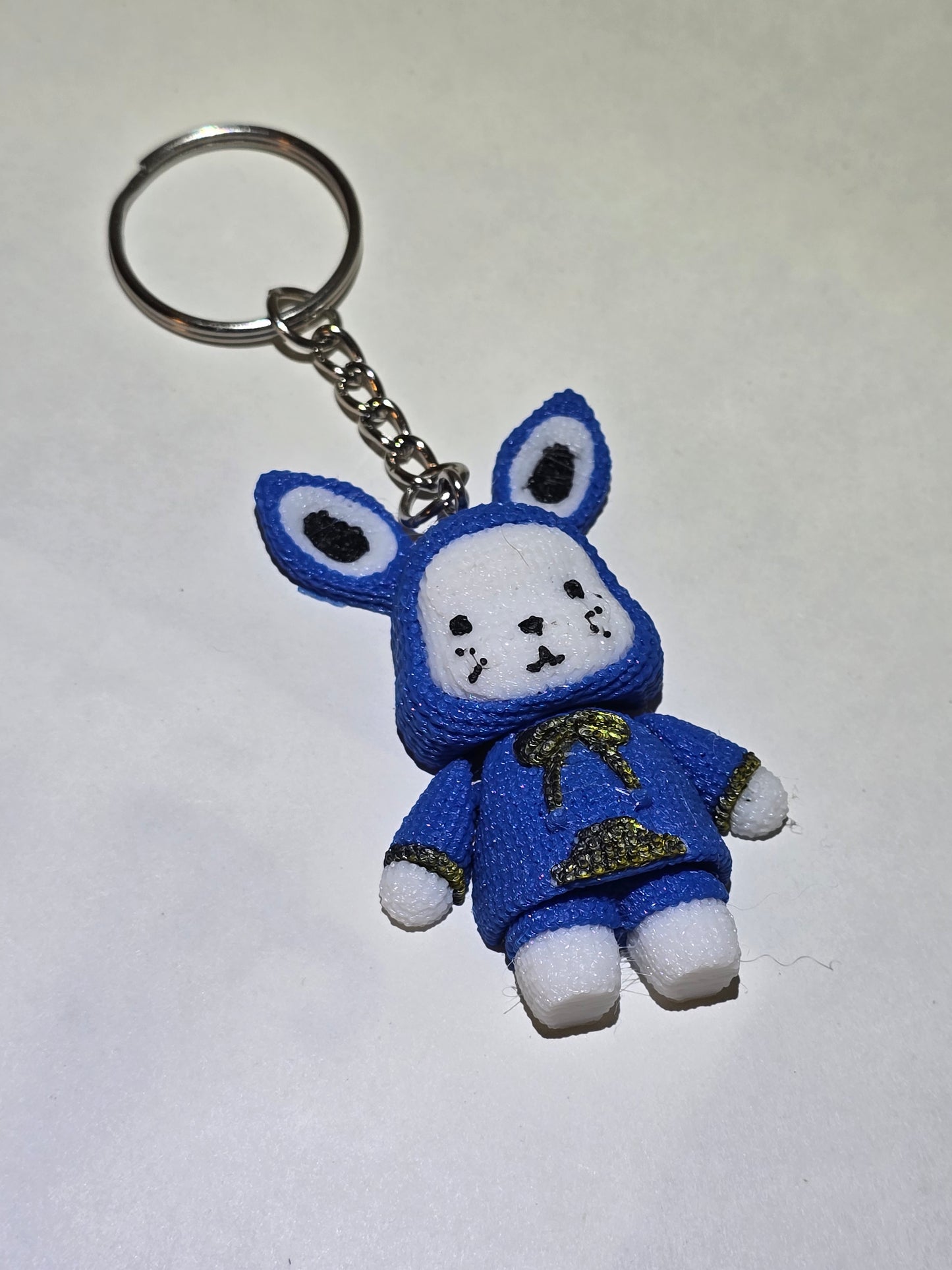 Crochet Adorabunny keychain