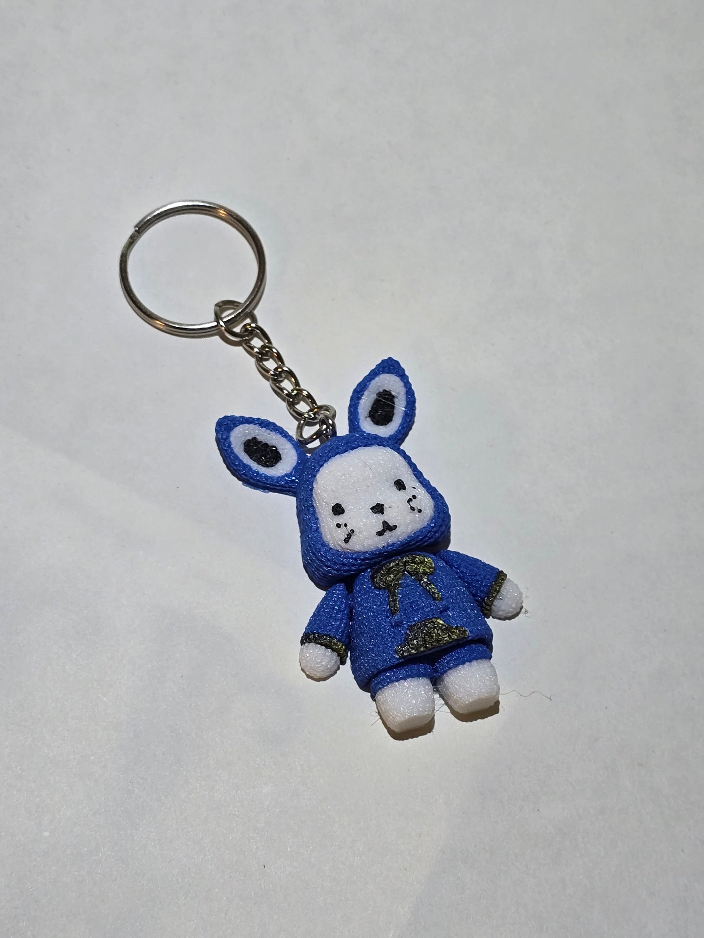 Crochet Adorabunny keychain