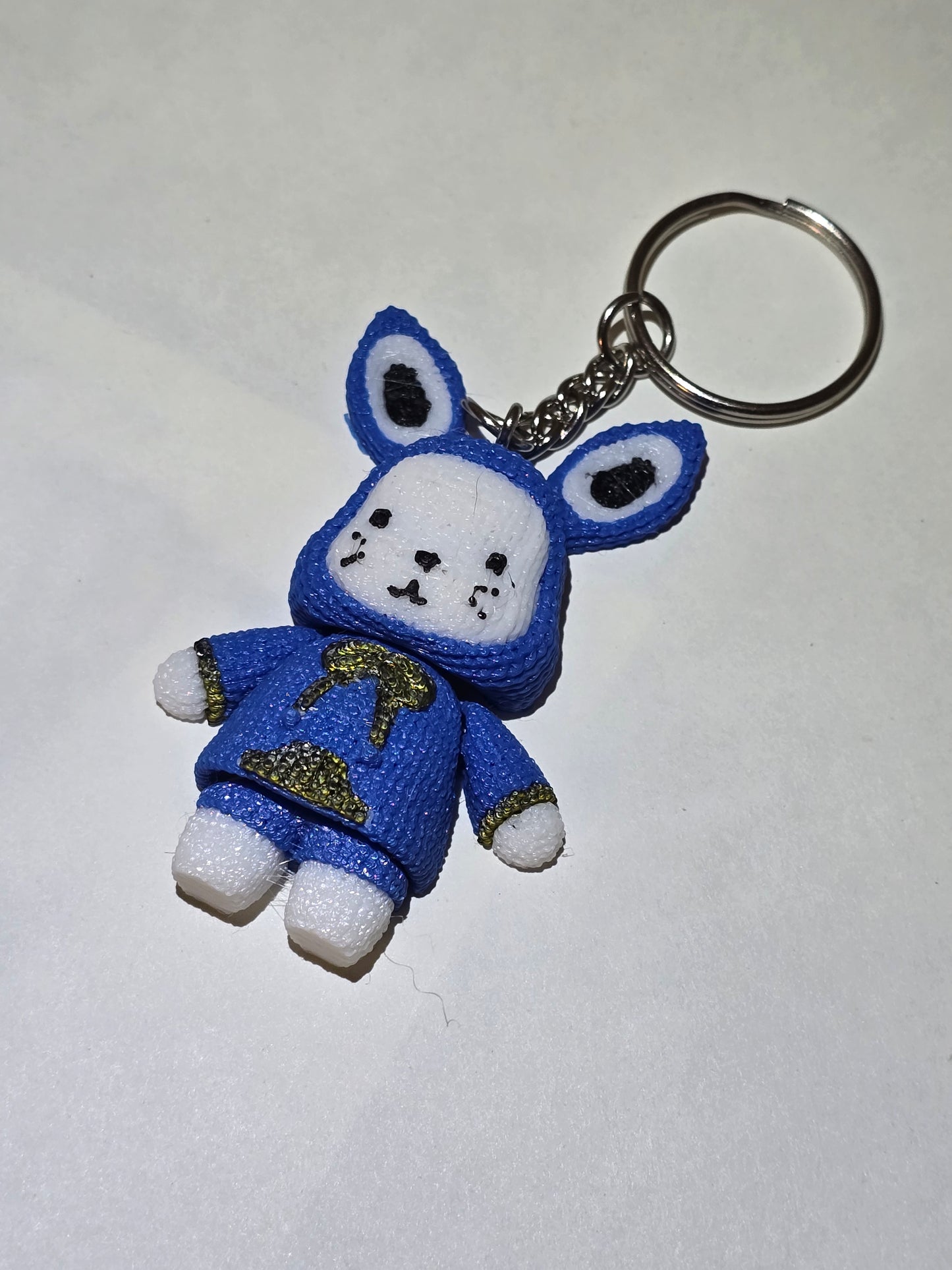 Crochet Adorabunny keychain