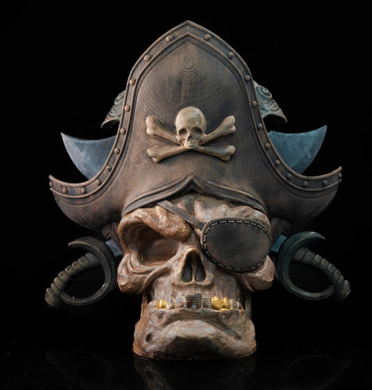 Pirate Skull Sigil Door Knocker